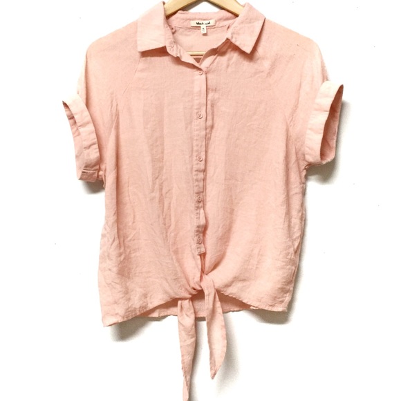 bleuh ciel Tops - Bleuh Ciel Button Up Blouse